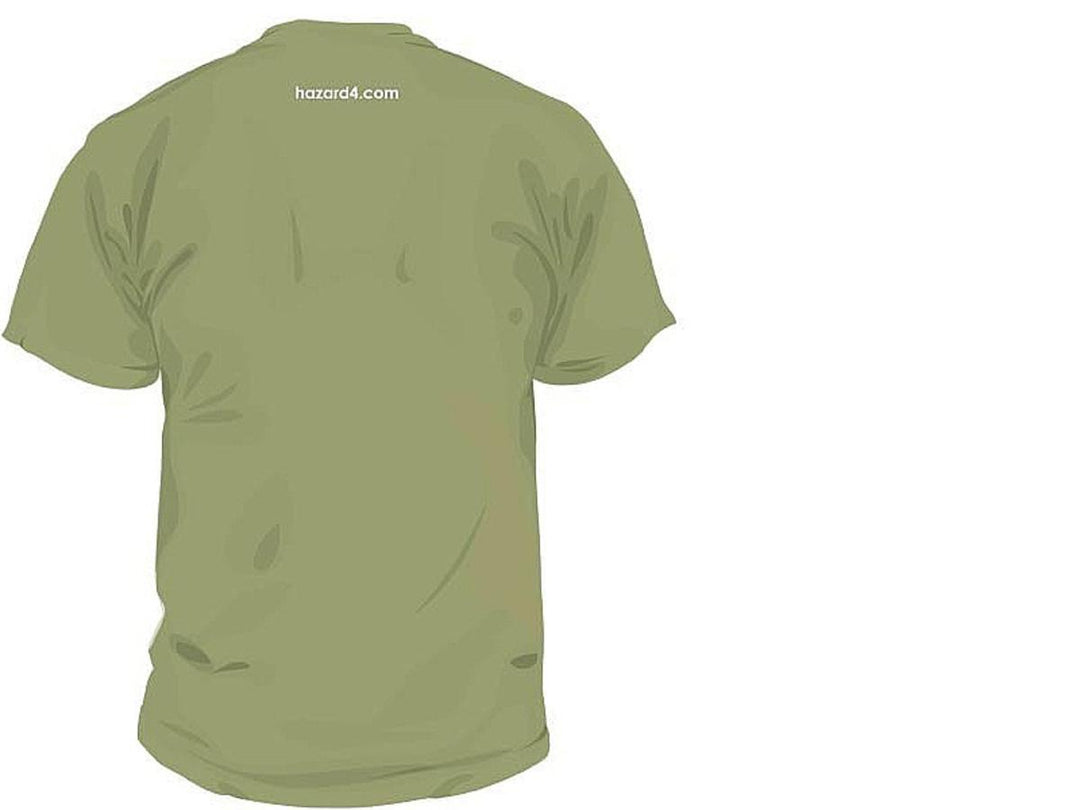 Hazard 4 AQUATIC DIVISION GRAPHIC T-SHIRT - OD GREEN