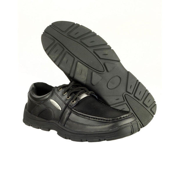 Mirak Tony Boys School Shoes Black
