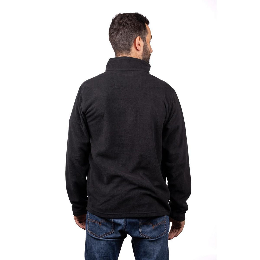 Caterpillar Cat Microfleece Quarter Zip Black/Yellow