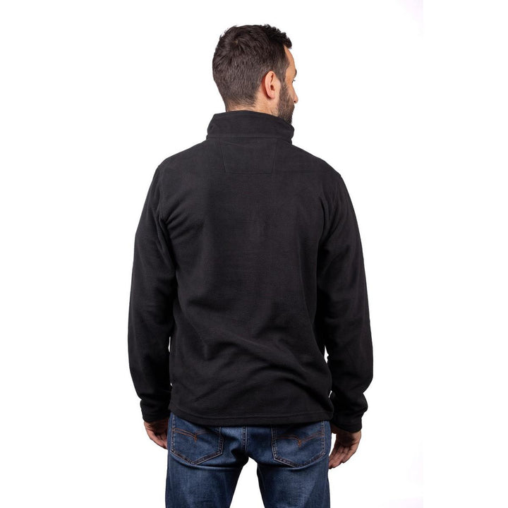 Caterpillar Cat Microfleece Quarter Zip Black/Yellow