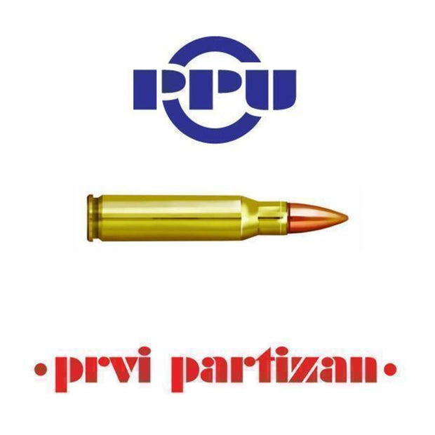 PPU .308 FMJ Match Prvi Partizan 145gr Ammo 20pk