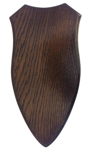 BushWear Solid Oak Roe Skull Shield - Medium