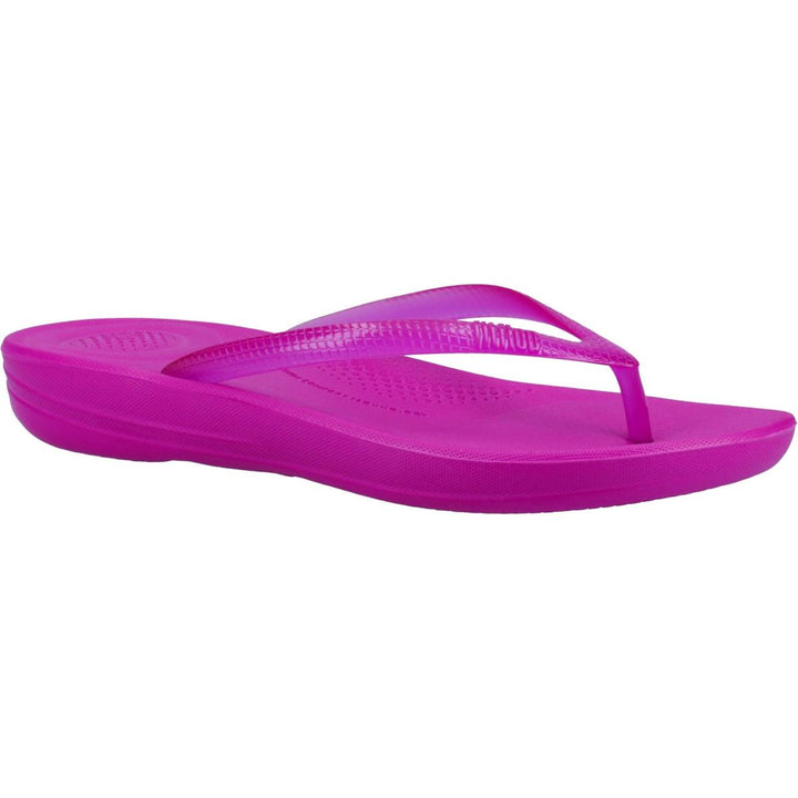 Fitflop iQUSHION Transparent Flip-Flops Miami Violet