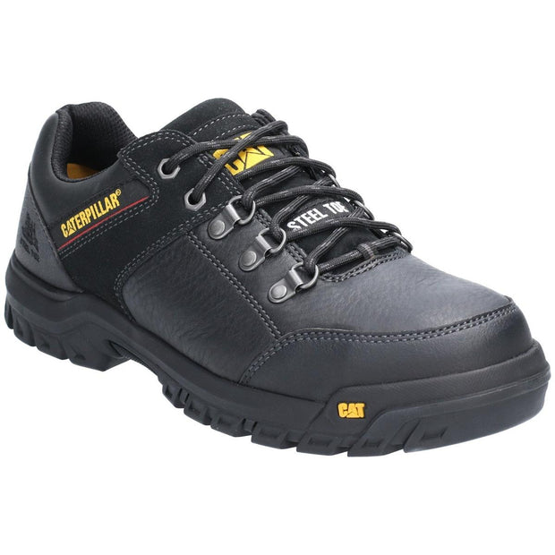 Caterpillar Extension Lace Up Safety Shoe Black