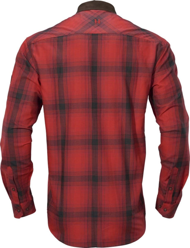 Harkila Driven Hunt flannel shirt Red/Black check