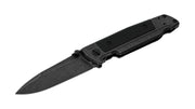 Bisley 5.0871 Q5 Steel Frame Folder Blackwash Plain Knife by Walther
