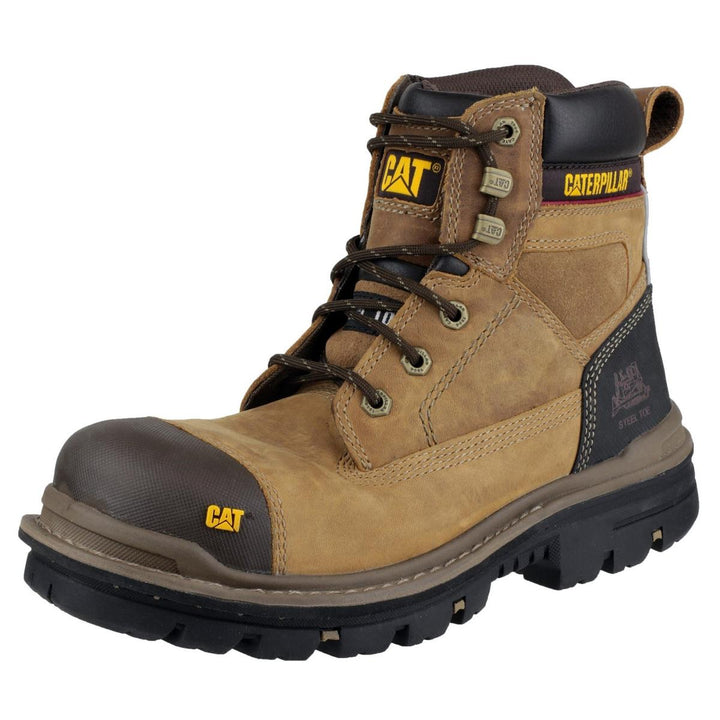 Caterpillar Gravel 6" Safety Boot Beige