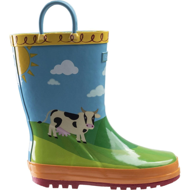 Cotswold Competition Wellington Boot Cow