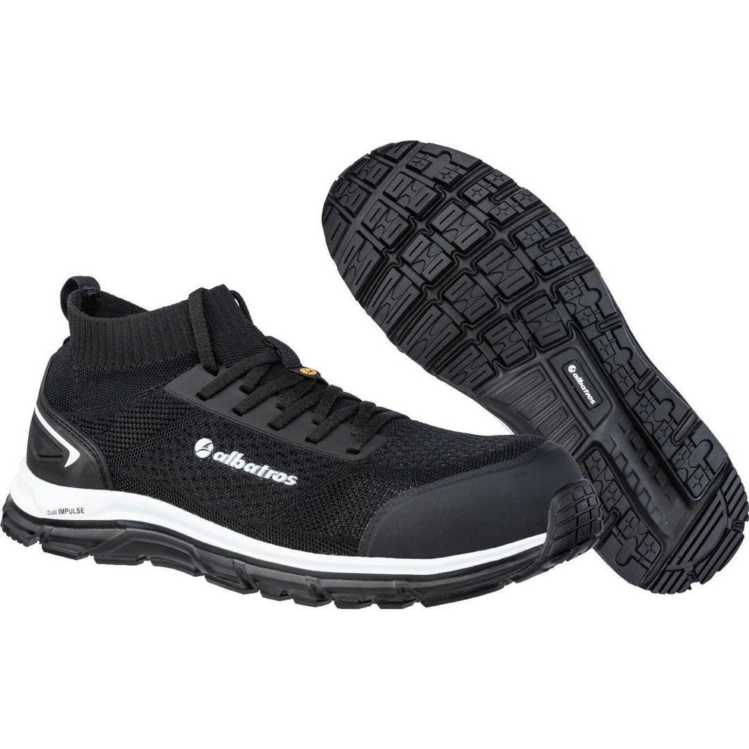 Albatros Ultimate Impulse Low Lace Up Safety Shoe Black