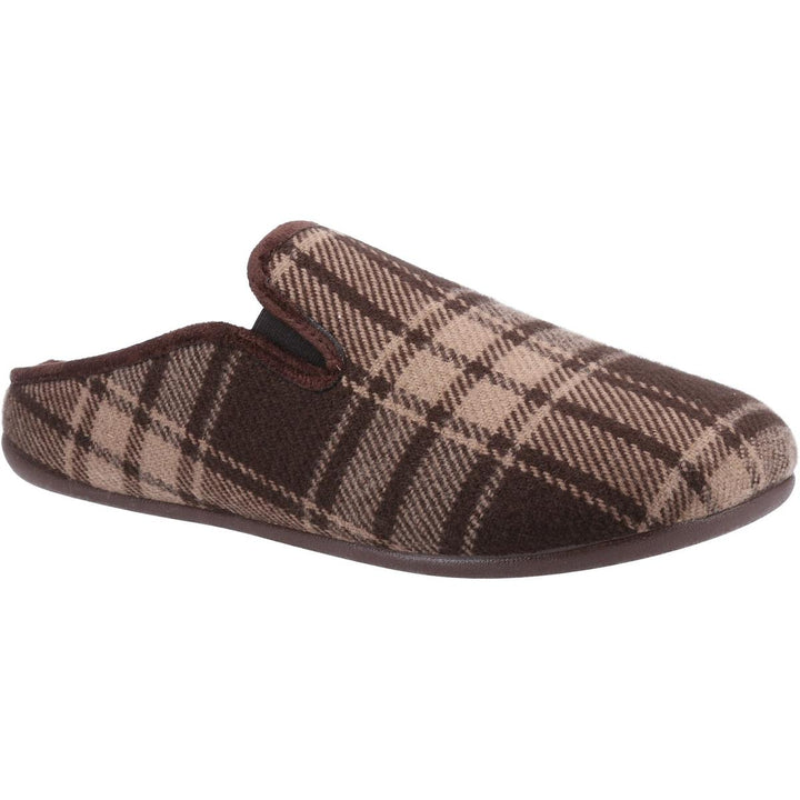 Cotswold Syde Slipper Brown