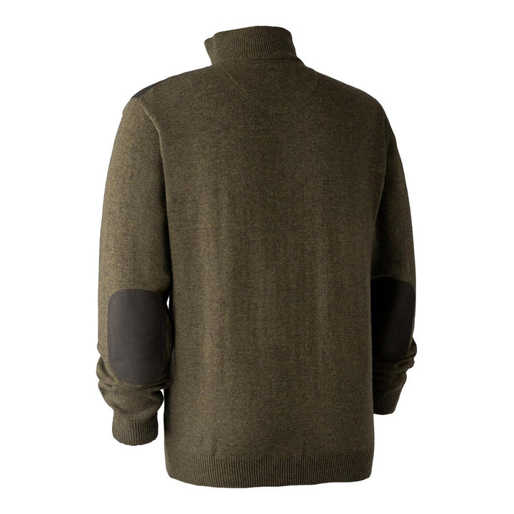 Deerhunter Sheffield Knit w. Zip-neck Cypress