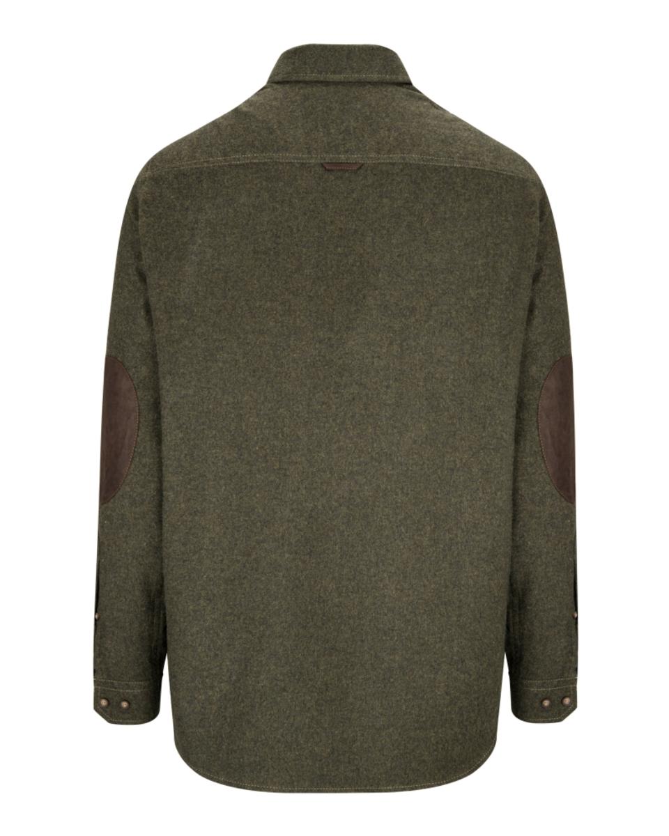 Hoggs of Fife Dunvegan Heavyweight Flannel Shirt Loden