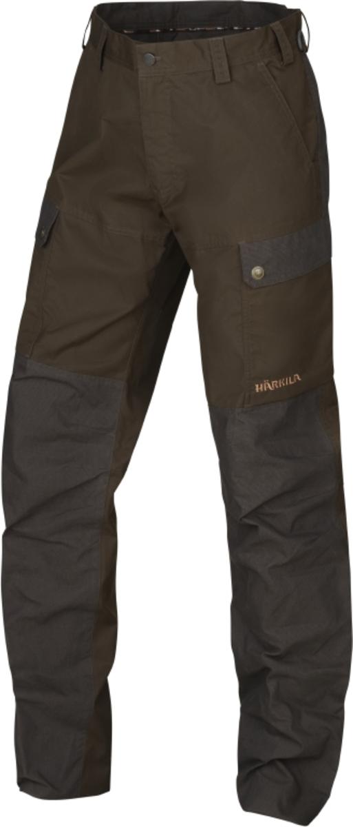 Harkila Asmund trousers - Willow green/Shadow brown