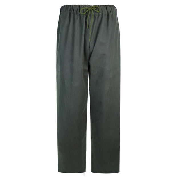 Hoggs of Fife Waxed Overtrousers  Olive