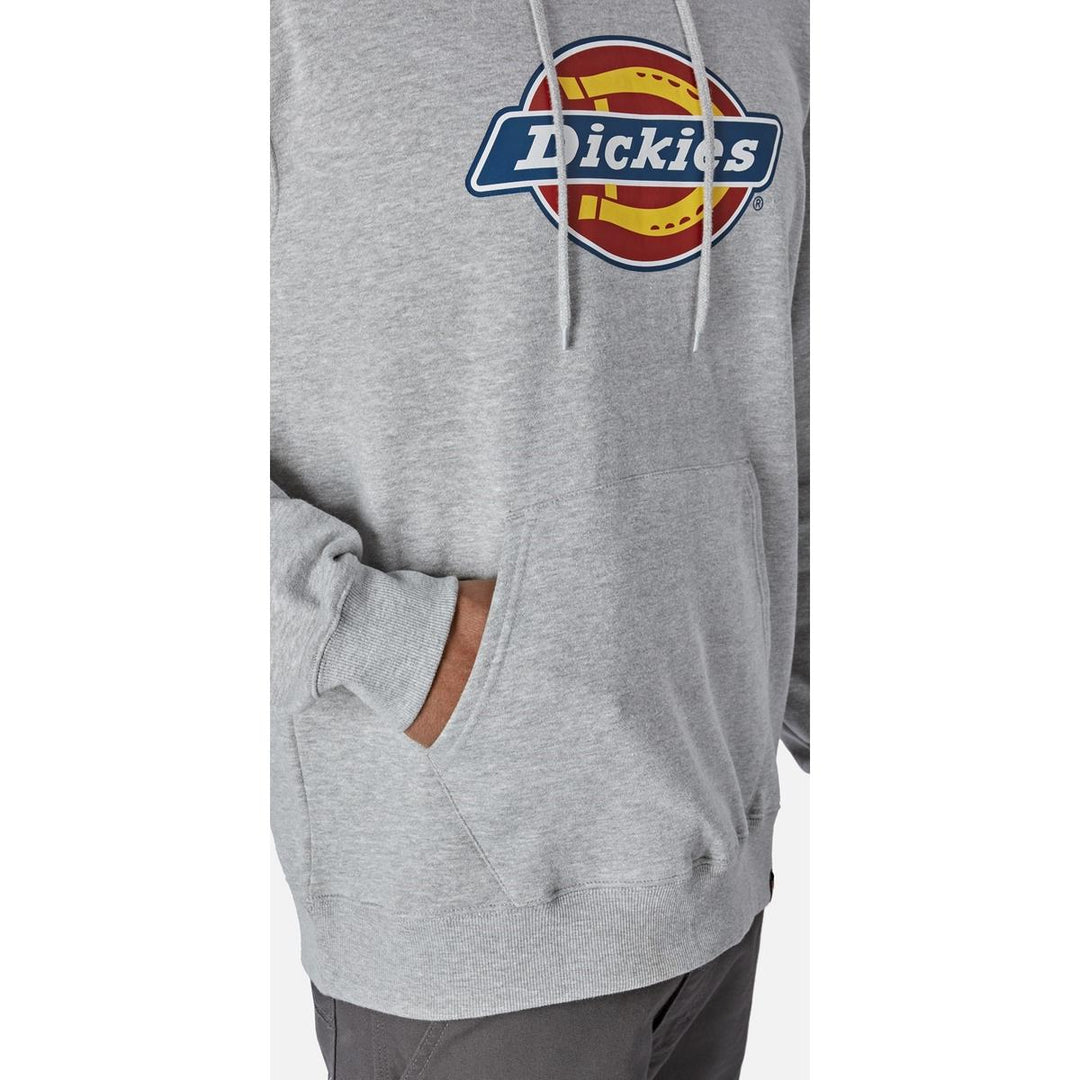 Dickies Logo Graphic Fleece Hoodie Heather