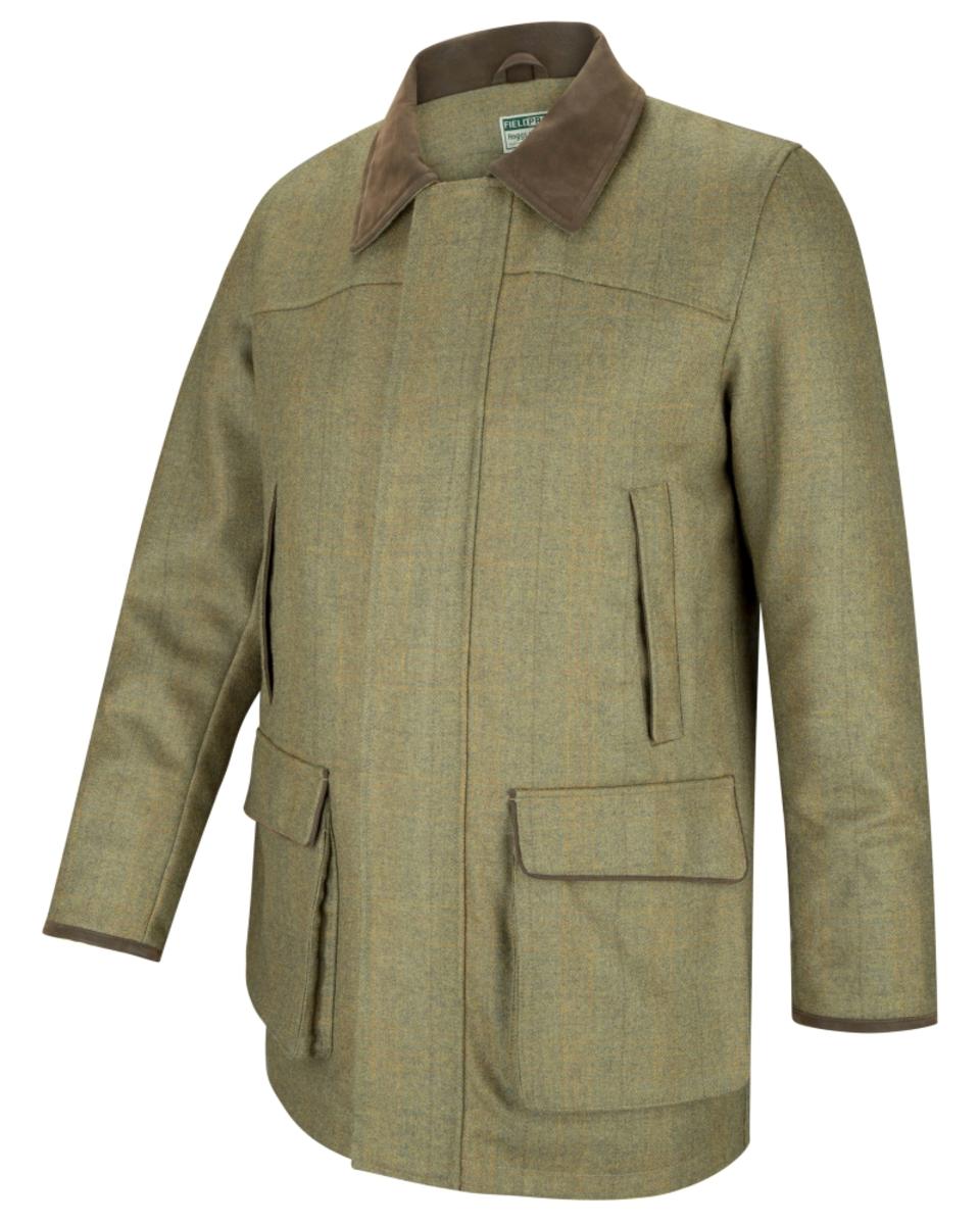 Hoggs of Fife Kinloch Technical Tweed Field Coat Autumn Brac