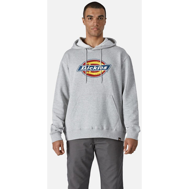 Dickies Logo Graphic Fleece Hoodie Heather