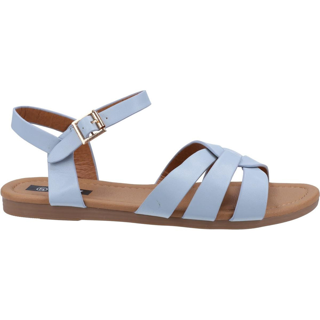 Divaz Antalya Vegan Summer Sandal Blue