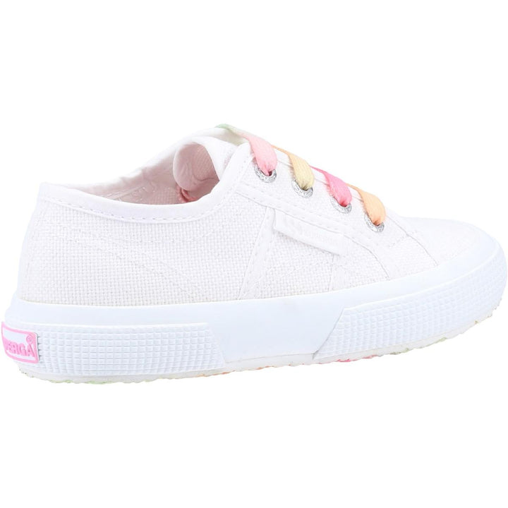 Superga 2750 Shaded Lace Trainer White/Candy Multicolour – view 3