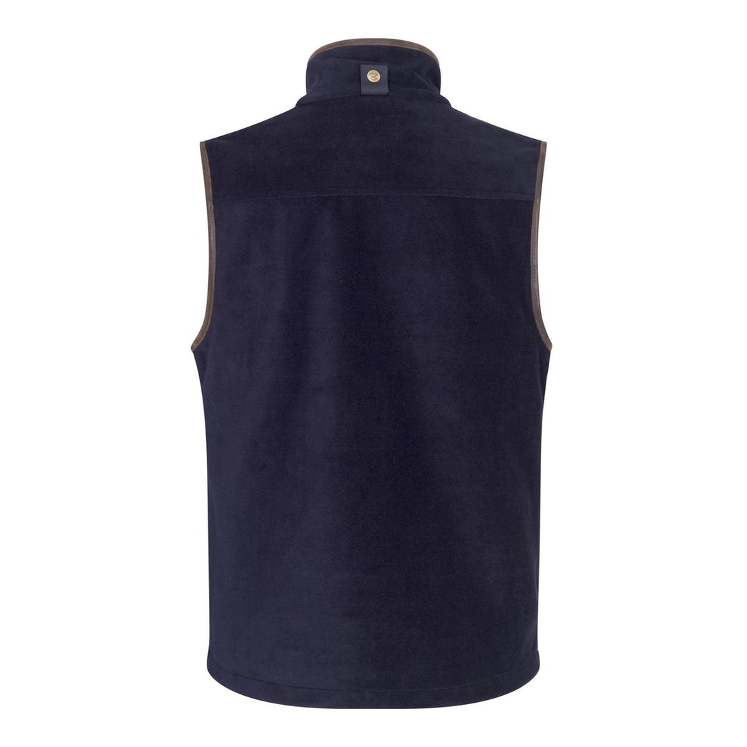Hoggs of Fife Stenton Technical Fleece Gilet - Midnight Navy