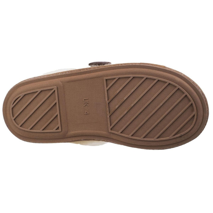 Cotswold Wotton Sheepskin Bootie Chestnut