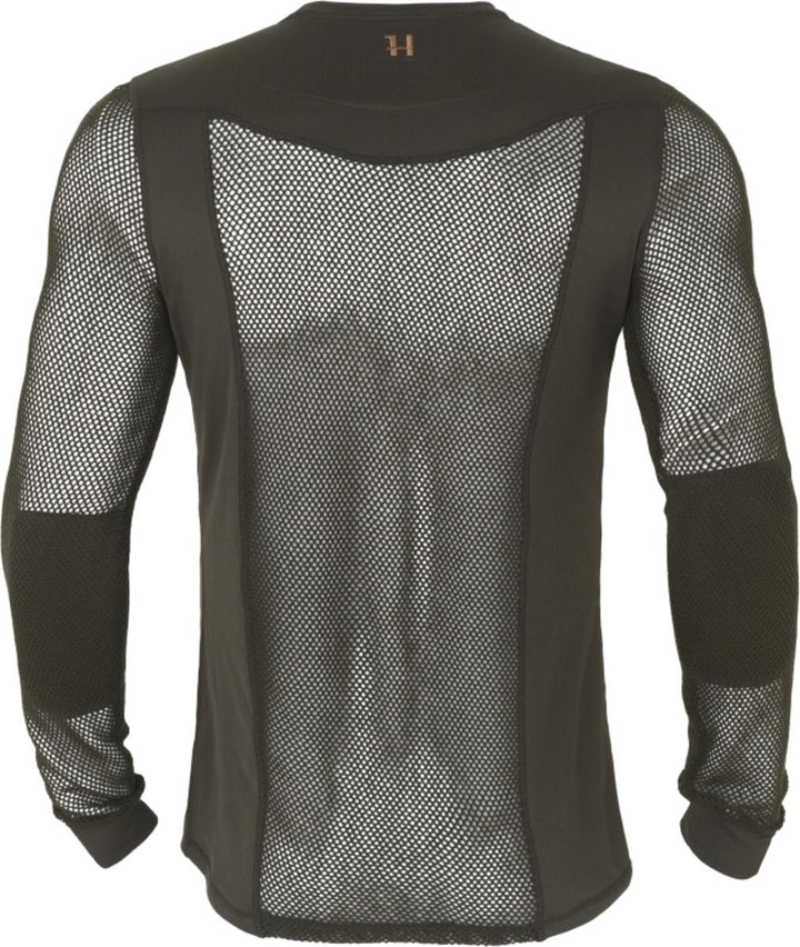 Harkila Base Mesh crew neck Shadow brown