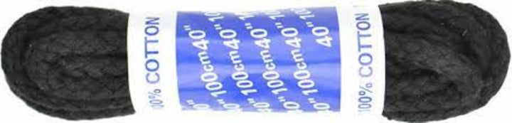 Dasco 100cm Chunky Cord Lace 6 Pack Black