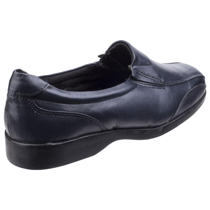 Amblers Merton Ladies Slip-On Shoe Navy