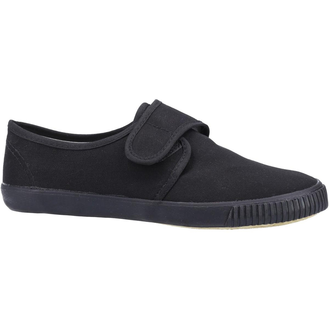 Mirak Plimsolls Touch Fastening Black