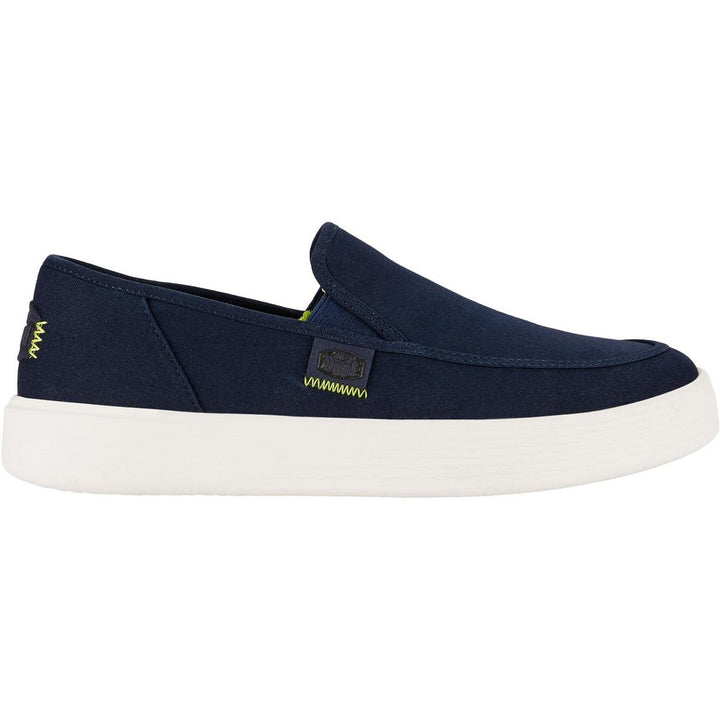 HEYDUDE Sunapee Canvas Shoe Navy/White