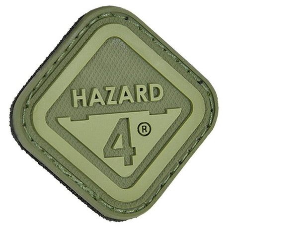 Hazard 4 DIAMOND SHAPE H4 MORALE PATCH - OD.GRN
