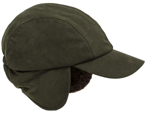 Hoggs of Fife Kincraig W/P Hunting Cap  Olive Green