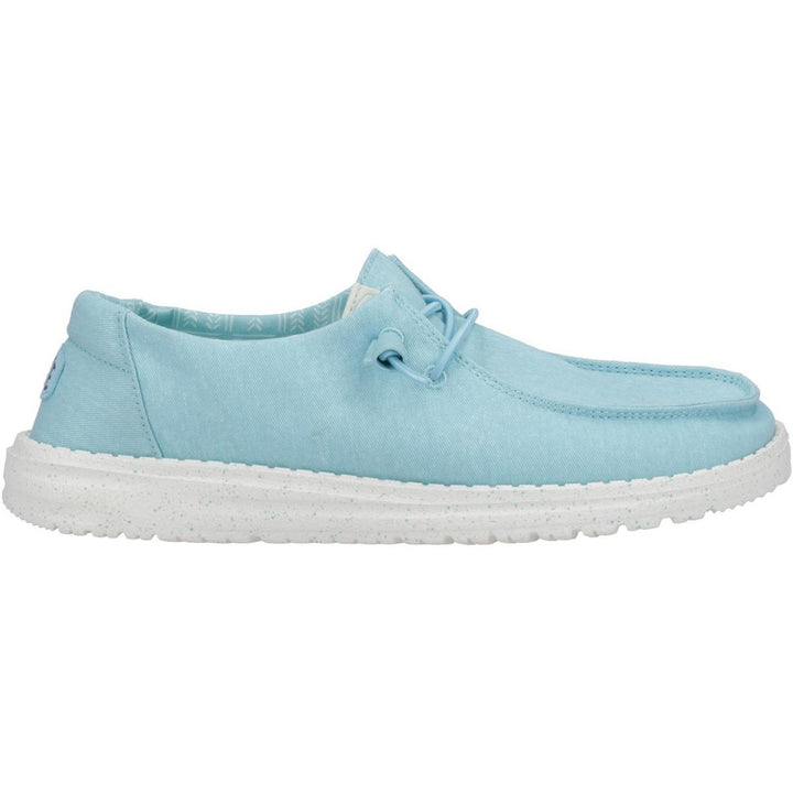 HEYDUDE Wendy Canvas Shoe Turquoise