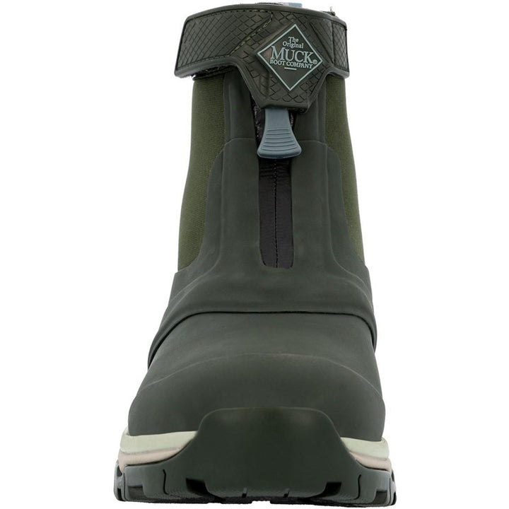 Muck Boots Apex Mid Zip Wellington Moss