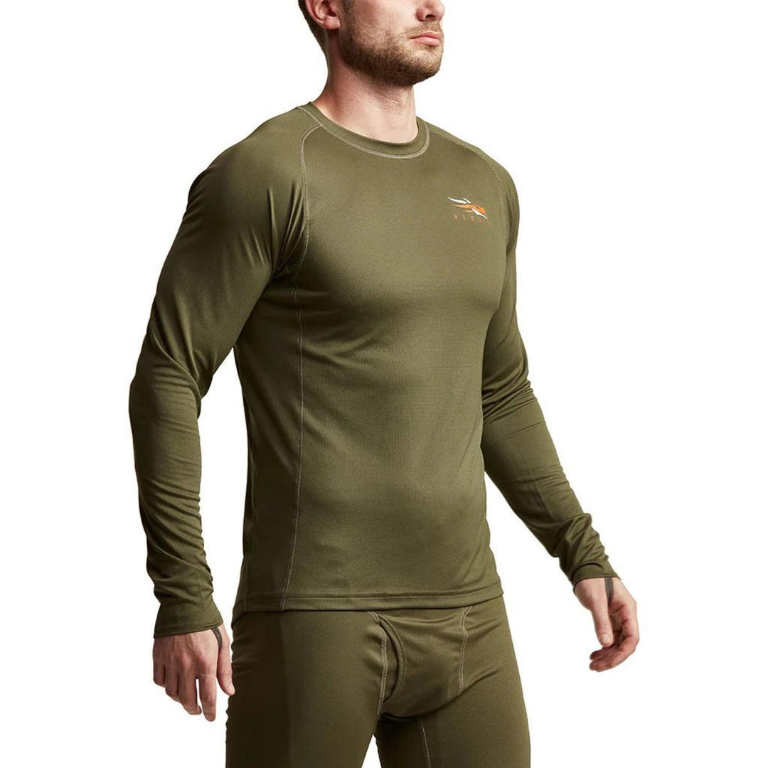 Sitka Core Lightweight Crew - LS Pyrite