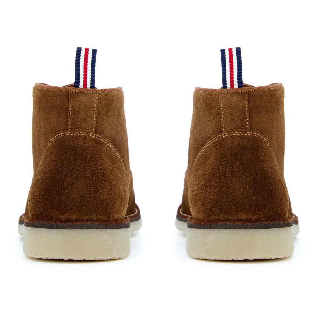 Dune Cash Lace Up Desert Boots Tan