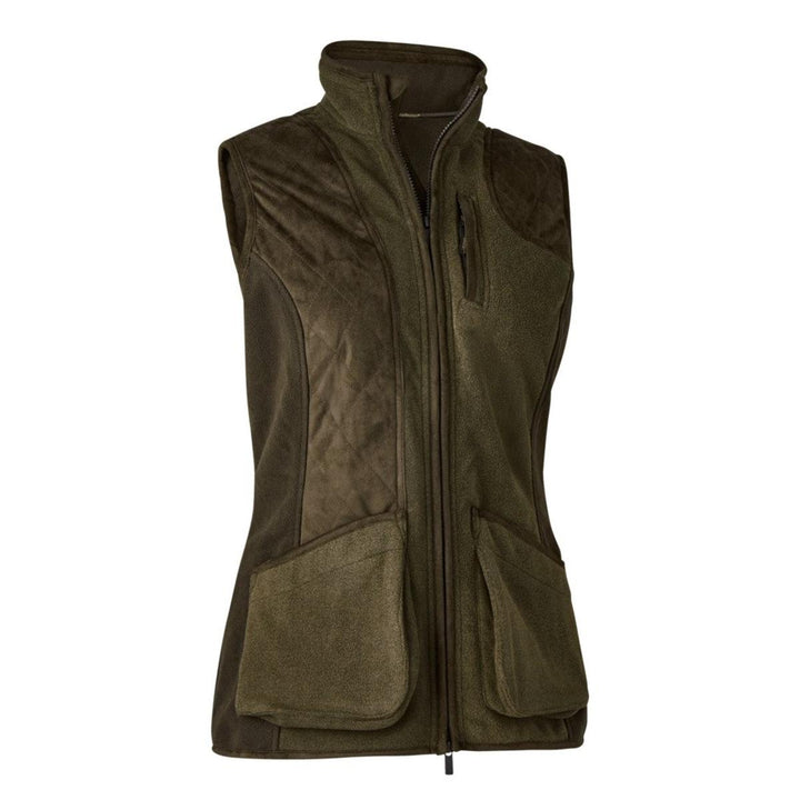 Deerhunter Lady Pam Shooting Waistcoat Graphite Green