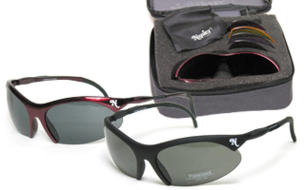 Napier A1000P Shooting Glasses Set Inc Lenses & Case