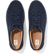 Fitflop Rally Canvas Trainers Midnight Navy