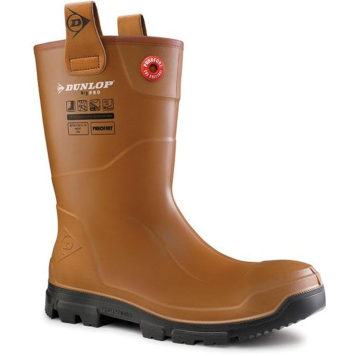 Dunlop Purofort RigPRO Full Safety Fur lining Wellington Bro