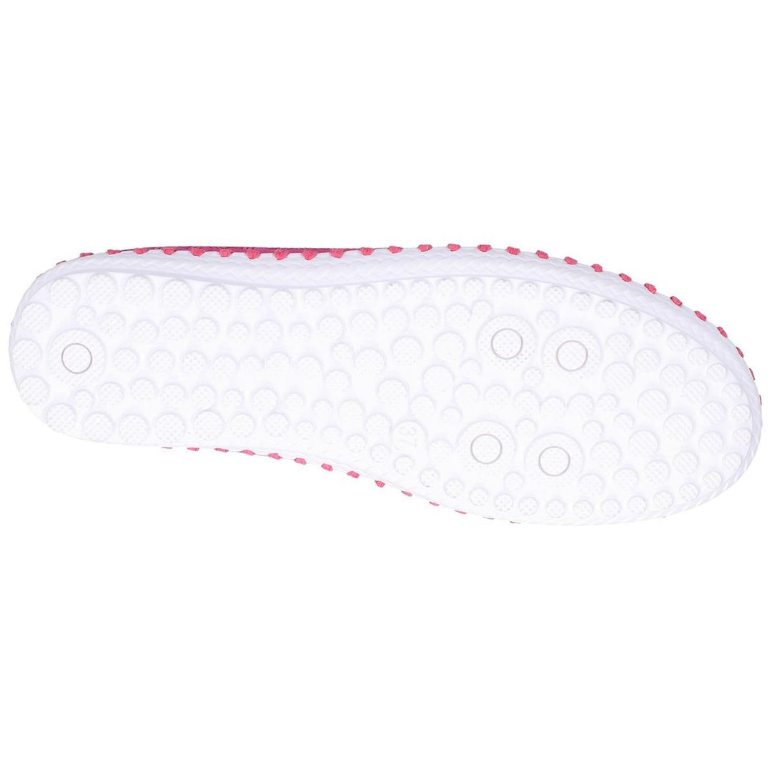 Divaz Onyx Slip On Summer Shoe Fuchsia