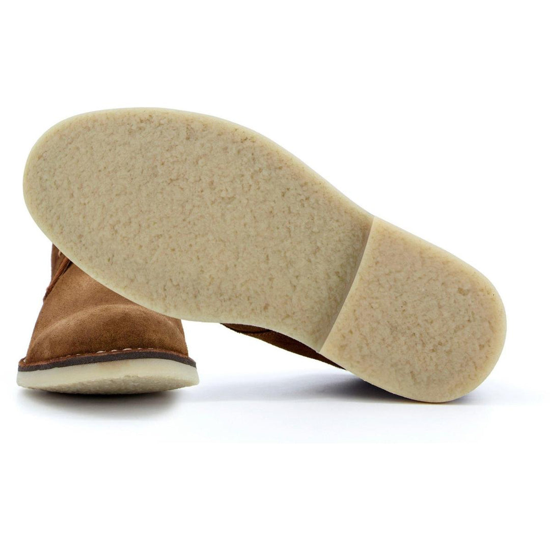 Dune Cash Lace Up Desert Boots Tan