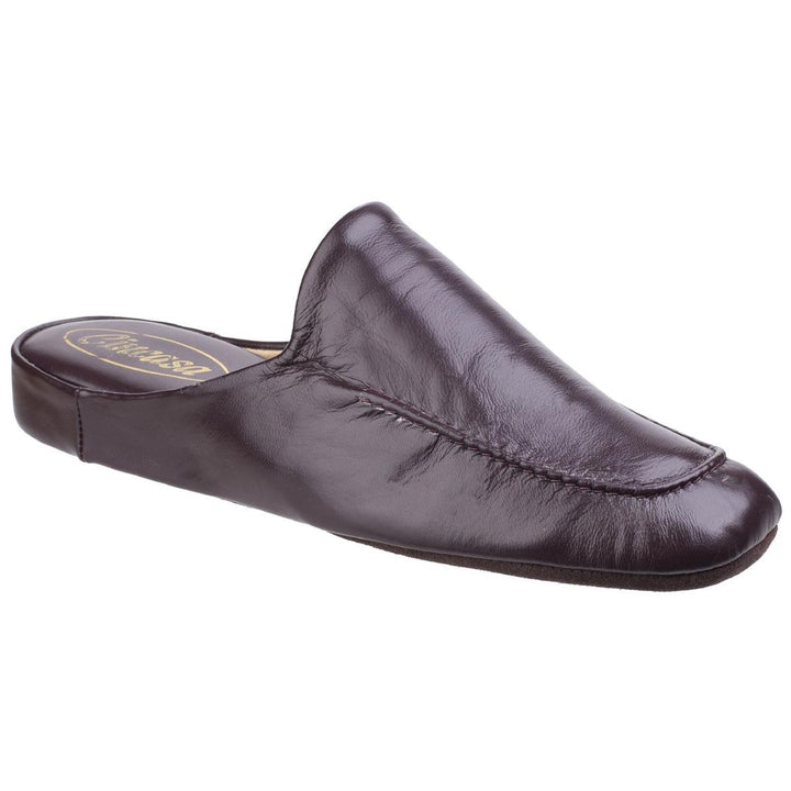 Cincasa Carlos Mens Mule Slipper Wine