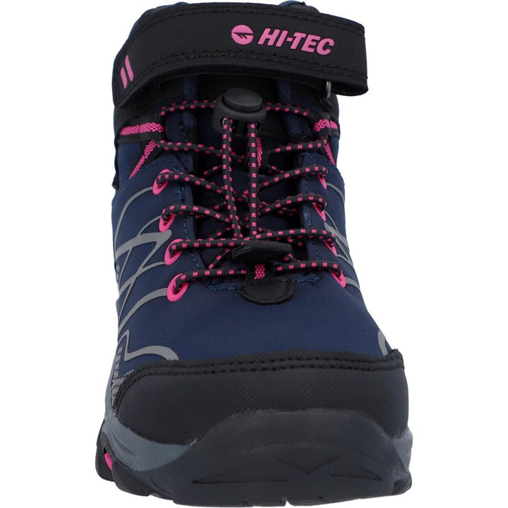 Hi-Tec Blackout Mid Boots Navy/Magenta
