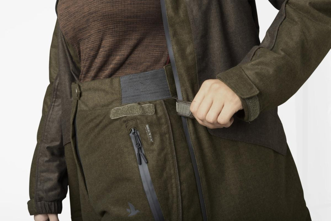 Seeland Avail Aya Insulated trousers Pine green/Demitasse brown