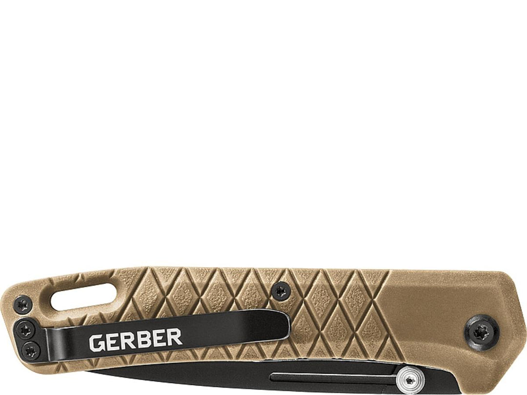 Gerber Gerber Zilch (Folding Blade Clip Knife) - Coyote