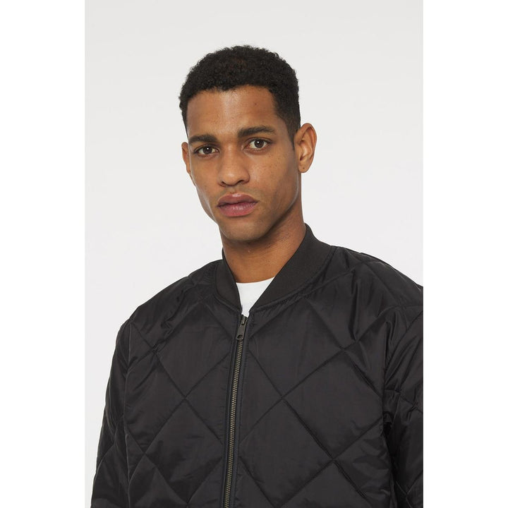 Dickies Diamond Quilted Nylon Jacket Black