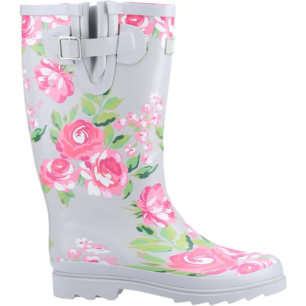 Cotswold Blossom Welly Pink