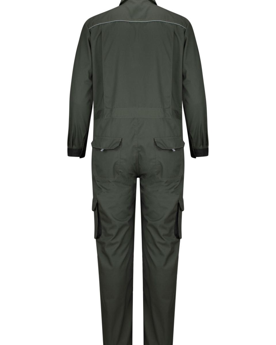 Hoggs of Fife WorkHogg Coverall-Zipped Green/Black