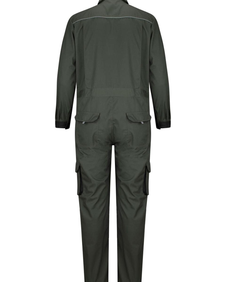 Hoggs of Fife WorkHogg Coverall-Zipped Green/Black